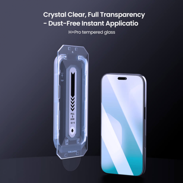 Zaštitno staklo za iPhone 17 Pro 6.3 (sa kalupom) Tempered glass Nillkin H+ Pro - 223907-1