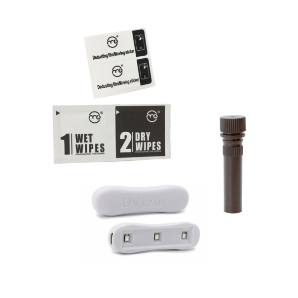 Zaštitno staklo za Xiaomi Redmi Note 14 Pro Plus Tempered Glass Premium UV Glue Full Cover + Lampa - 222454