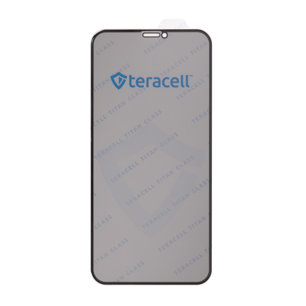 Zastitno staklo Tempered Glass Privacy Teracell Titan 2.5D za iPhone 13/13 Pro/14/16e 6.1 crni - 217599