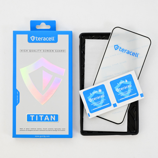 Zastitno staklo Tempered glass Teracell Titan 2.5D za Samsung G990 Galaxy S21 FE crni - 217589