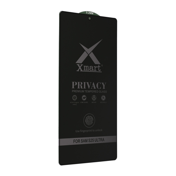 X MART Zaštitno staklo Tempered Glass 9D Privacy za Samsung S938B GalaxyS25 Ultra fingerprint unlock - 221451