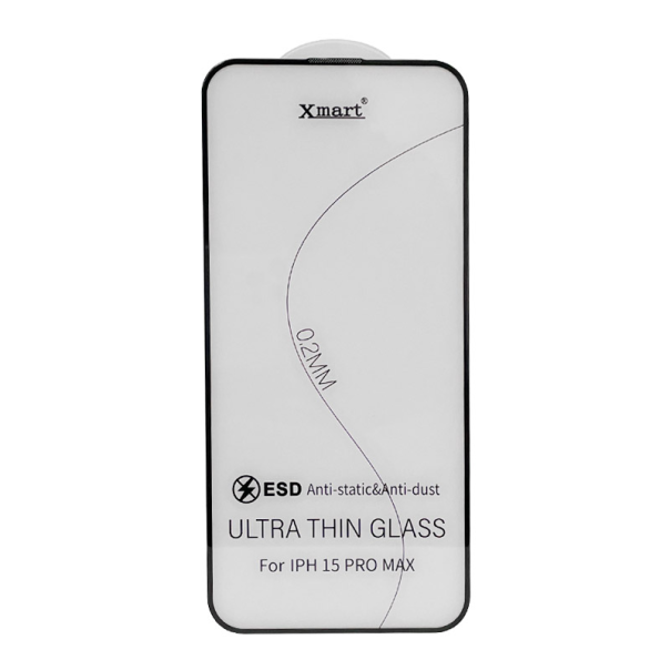 Zaštitno staklo za iPhone 16 Pro Max Ultra Thin 0,2mm XMART 9D - 614236