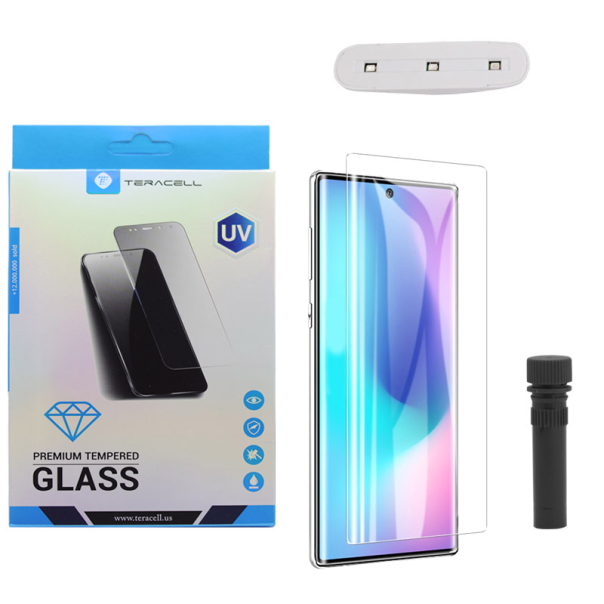 Zaštitno staklo za Samsung Note 10 Plus/ N975F UV Glue Full Cover + lampa - 055471