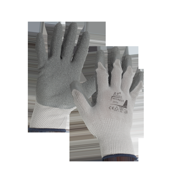 MONSUN Rukavice Worker, siva - 40054