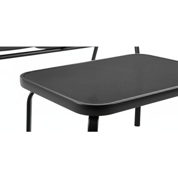 ZEN GARDEN Baštenska garnitura Lagos, crna - ZG 031050