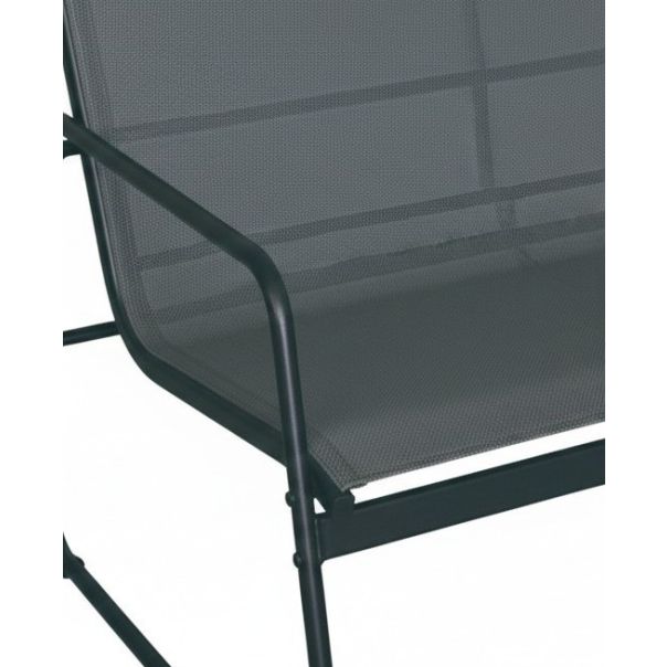 ZEN GARDEN Baštenska garnitura Luna, crna - ZG 031053