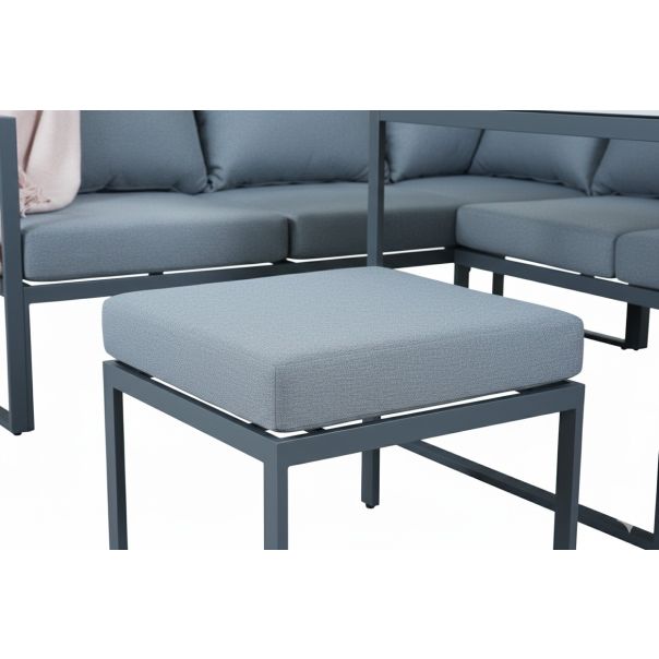 ZEN GARDEN Baštenska garnitura Vento, siva - ZG 031166