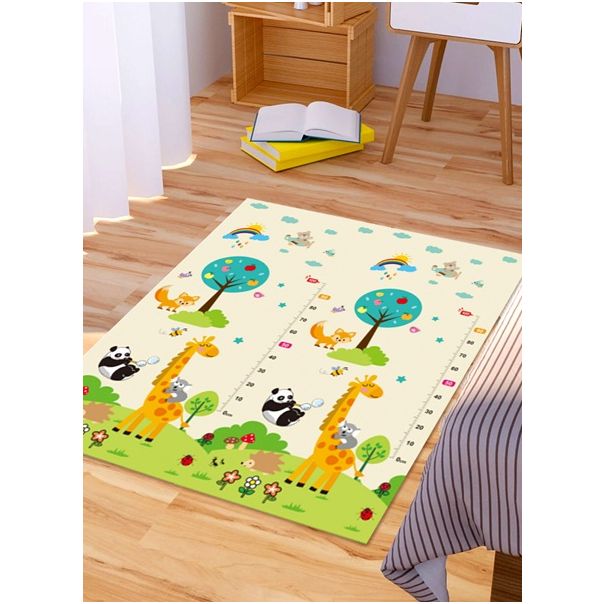 BBO Sklopiva podloga za igru od pene  Panda- Žirafa (180x200x1cm) - ZH-1PG