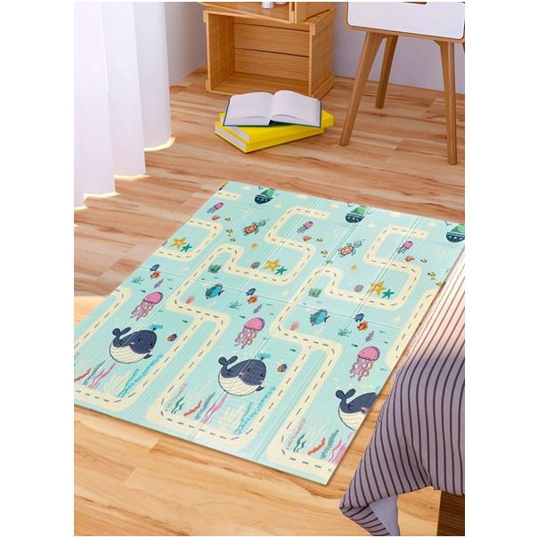 BBO Sklopiva podloga za igru od pene Small whales - ZH-1SM