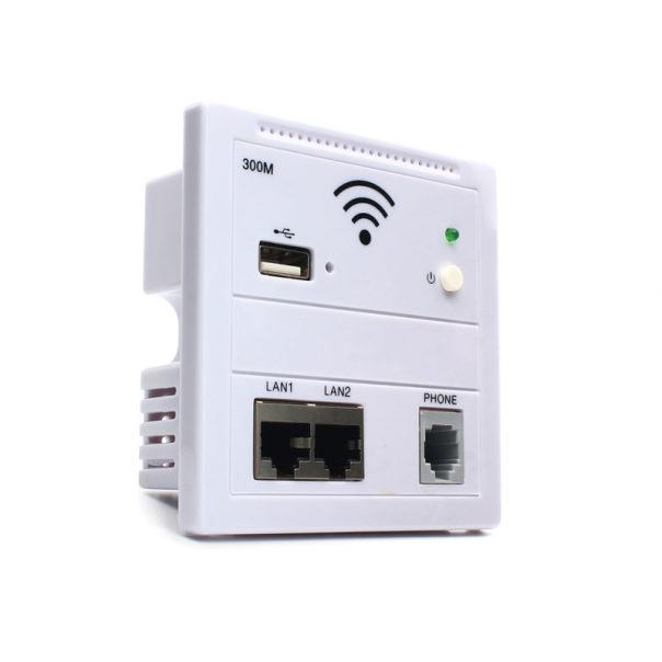 Zidna uticnica Wireless Router LAN USB POE Type - 90268-1