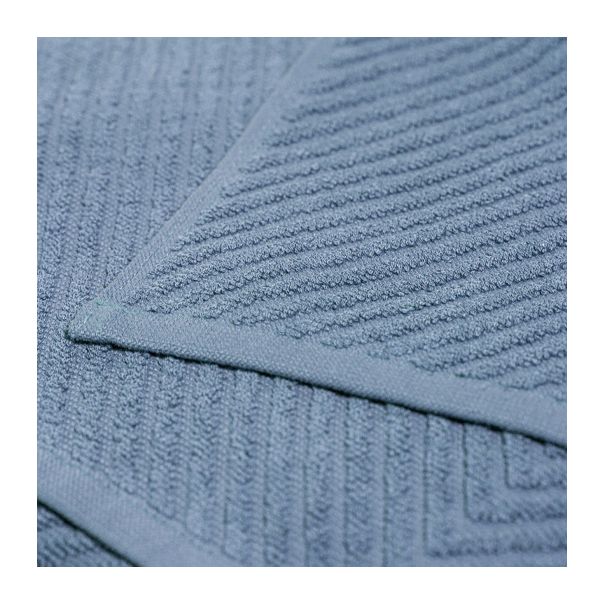 DEKOR DOM Frotir prekrivač ZIG ZAG GRANDE 200x210 - JEANS 24 - EP2880063