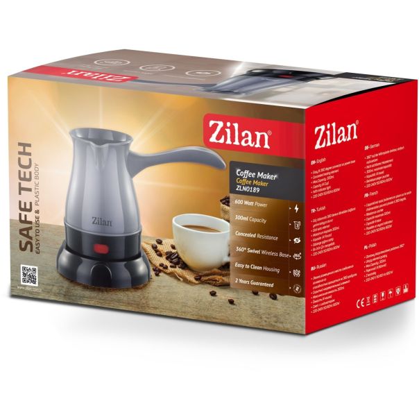 ZILAN Električna džezva ZLN0189, siva - 14615