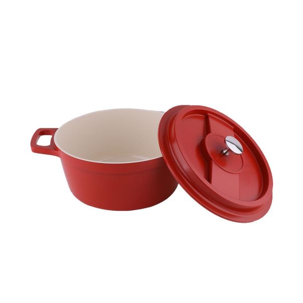ZILAN Kaserola sa poklopcem 28cm ZLN0903, crvena - ZLN0903