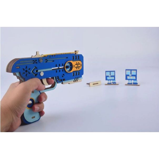 3d drvena slagalica Zmaj pištolj - 28