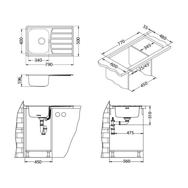 ALVEUS Sudopera Zoom Max 20 fi 90 polu sjaj - 1108173