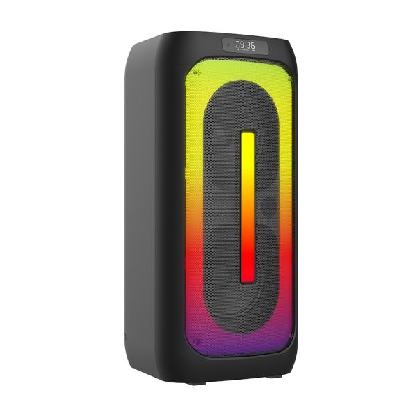 Bežični Bluetooth zvučnik sa dva mikrofona BKK K6506A, crna - ZV1011