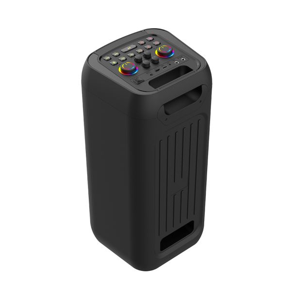 Bežični Bluetooth zvučnik sa dva mikrofona BKK K6506B, crna - ZV1012