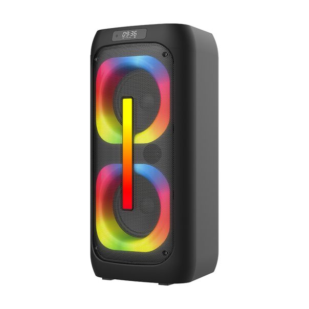 Bežični Bluetooth zvučnik sa dva mikrofona BKK K6507A, crna - ZV1013