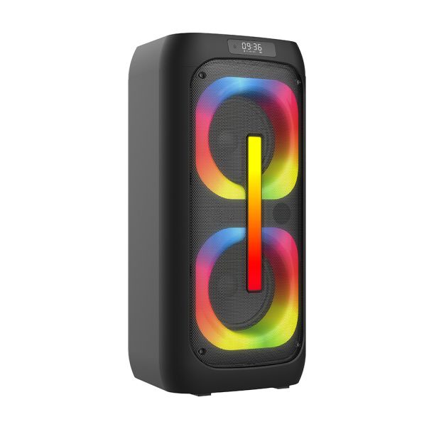 Bežični Bluetooth zvučnik sa dva mikrofona BKK K6507A, crna - ZV1013