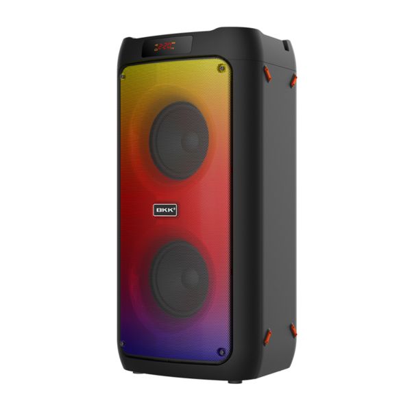 Bežični Bluetooth zvučnik sa dva mikrofona BKK B69, crna - ZV1016