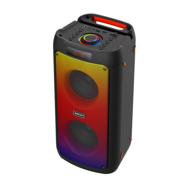 Bežični Bluetooth zvučnik sa dva mikrofona BKK B69, crna - ZV1016