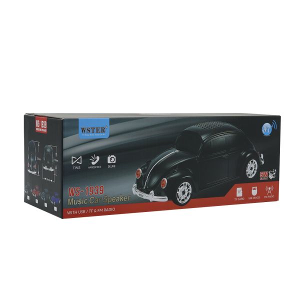 Bluetooth zvučnik WS-1939BT, crna - ZV1025