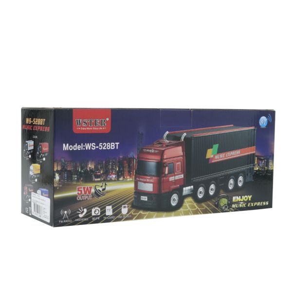 Bežični Bluetooth zvučnik kamion WS-528BT, crna - ZV1027