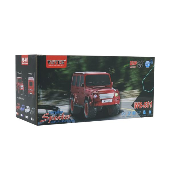 Bežični Bluetooth zvučnik WS-591, crna - ZV1032