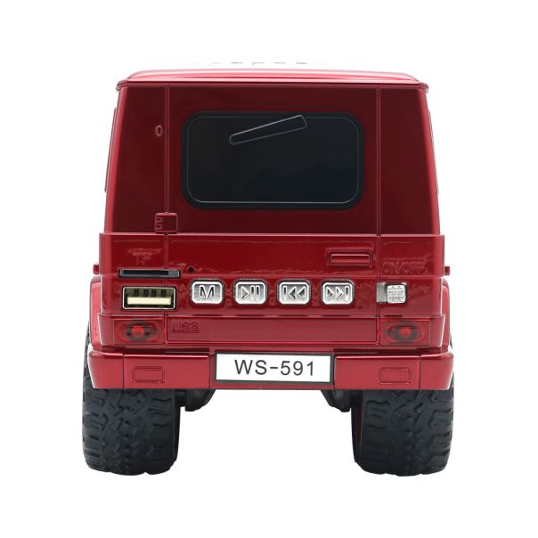 Bluetooth zvučnik WS-591, crvena - ZV1033