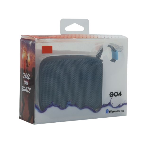 Bežični Bluetooth zvučnik GO4, plava - ZV1041