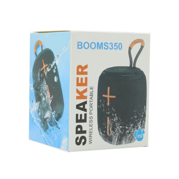 Bežični Bluetooth zvučnik S350, crna - ZV1044