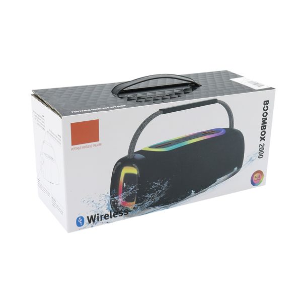 Bežični Bluetooth zvučnik X2000, crna - ZV1049