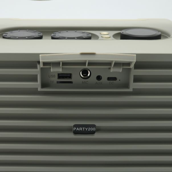 Bežični Bluetooth zvučnik PARTY200, siva - ZV1052