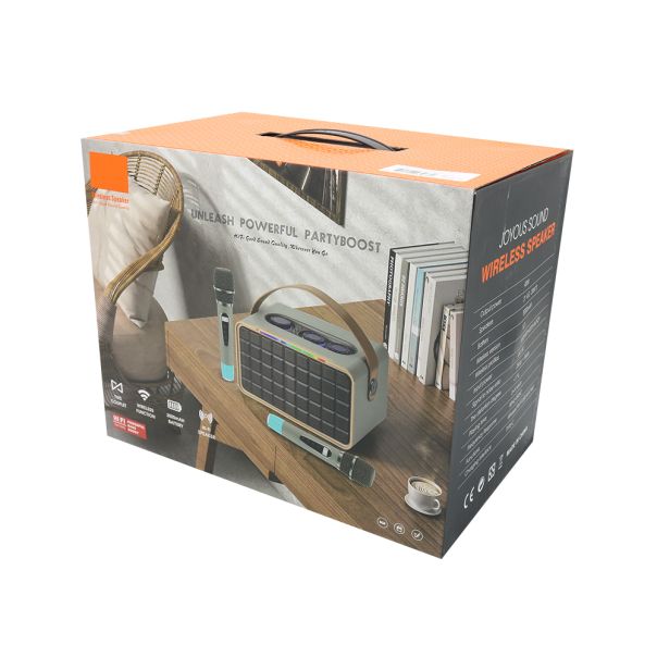 Bežični Bluetooth zvučnik PARTY200, siva - ZV1052