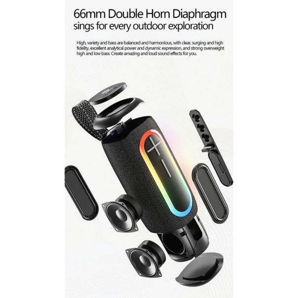 AWEI Zvučnik bluetooth AWEI Y885, crna - ZV1058