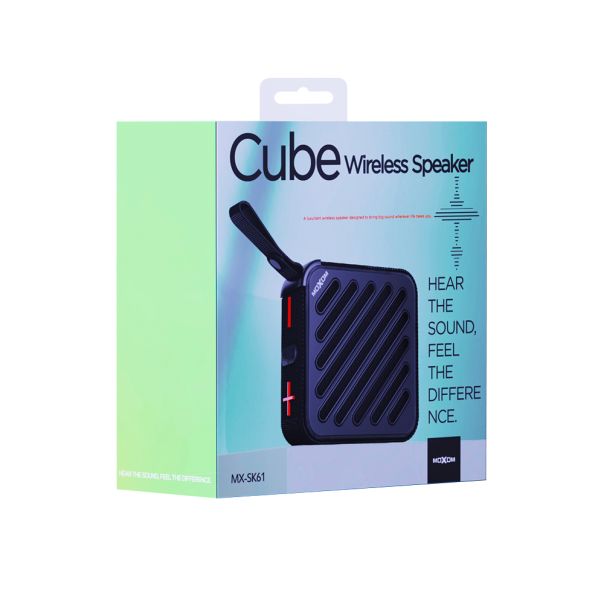 MOXOM Bežični Bluetooth zvučnik MX-SK61, crna - ZV1067
