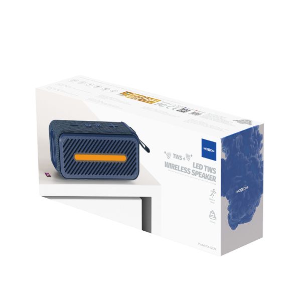 MOXOM Bežični Bluetooth zvučnik MX-SK74, plava - ZV1071