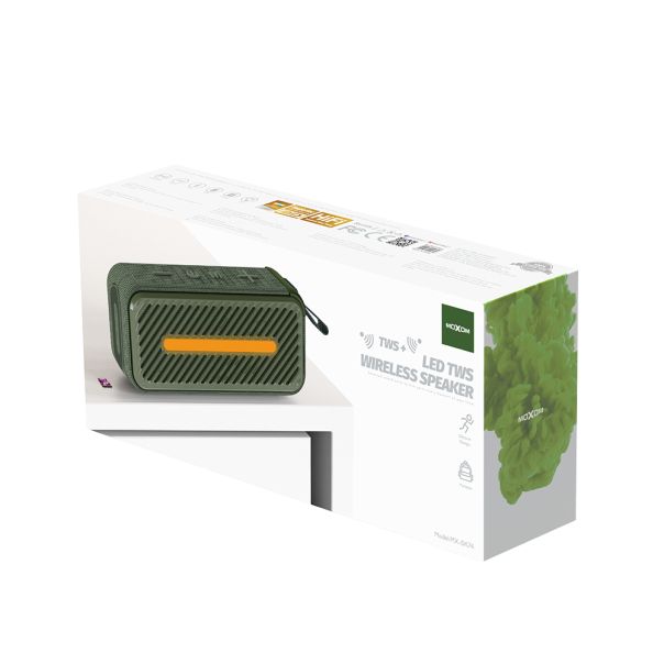 MOXOM Bežični Bluetooth zvučnik MX-SK74, zelena - ZV1072