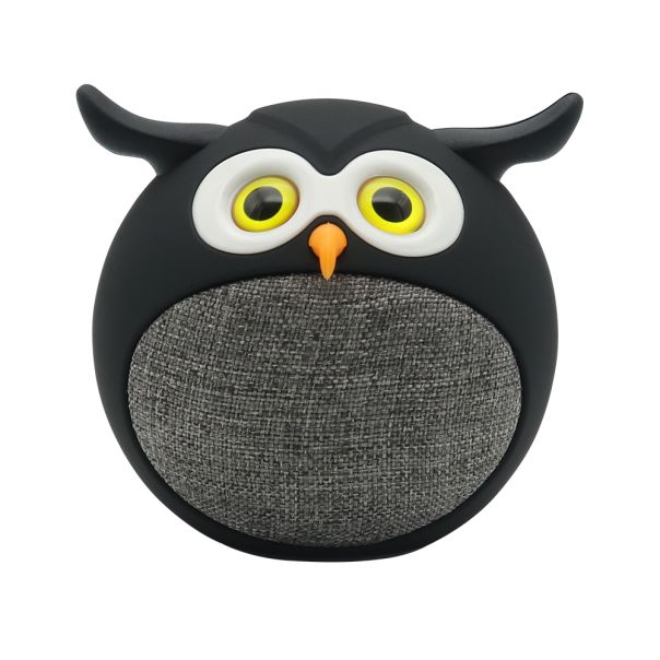 Bežični Bluetooth zvučnik TWS Sova, crna - ZV1076