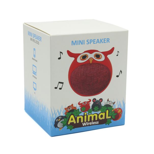 Bežični Bluetooth zvučnik TWS Sova, crna - ZV1076