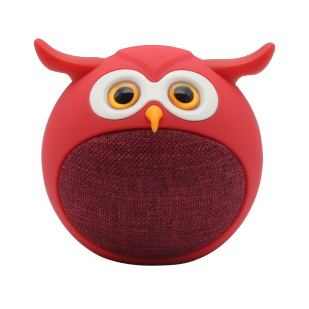 Bežični Bluetooth zvučnik TWS Sova, crvena - ZV1077