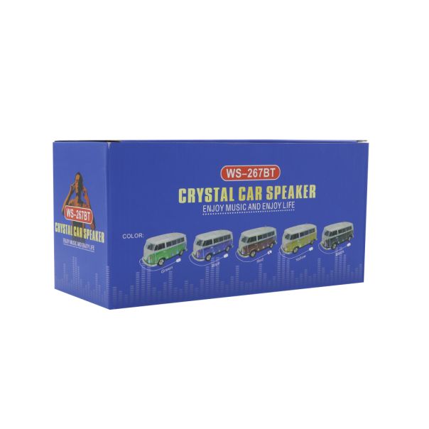 Bežični Bluetooth zvučnik WS-267BT, plava - ZV1078