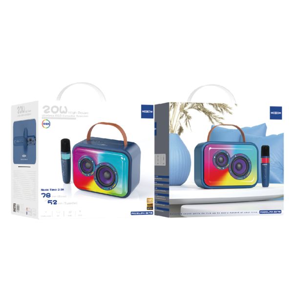 MOXOM Bluetooth zvučnik MX-SK78, plava - ZV1083