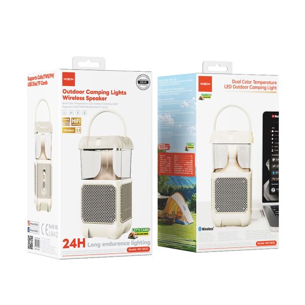 MOXOM Bluetooth zvučnik MX-SK82, krem - ZV1108