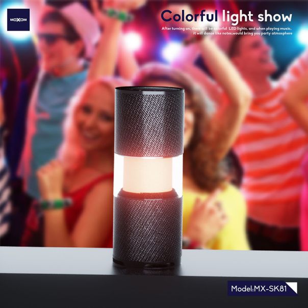 MOXOM Bluetooth zvučnik MX-SK81, sivi - ZV1110