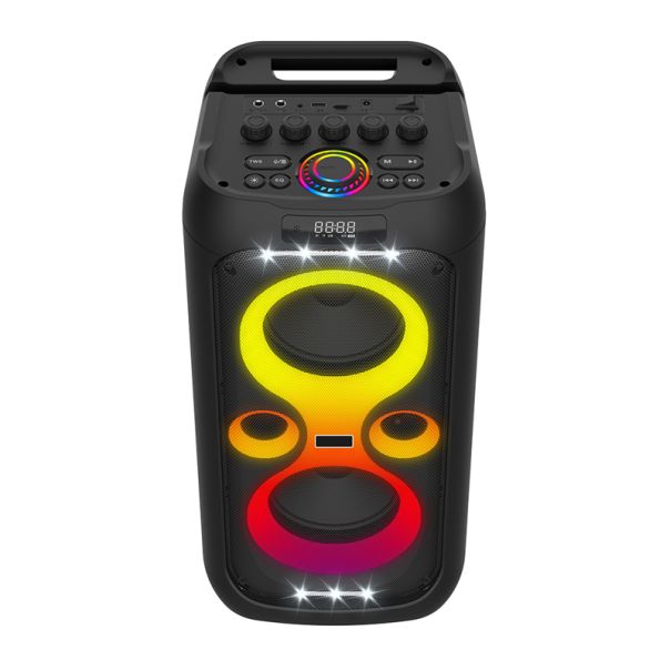 Bluetooth zvučnik BKK K6501C sa dva mikrofona, crna - ZV1115