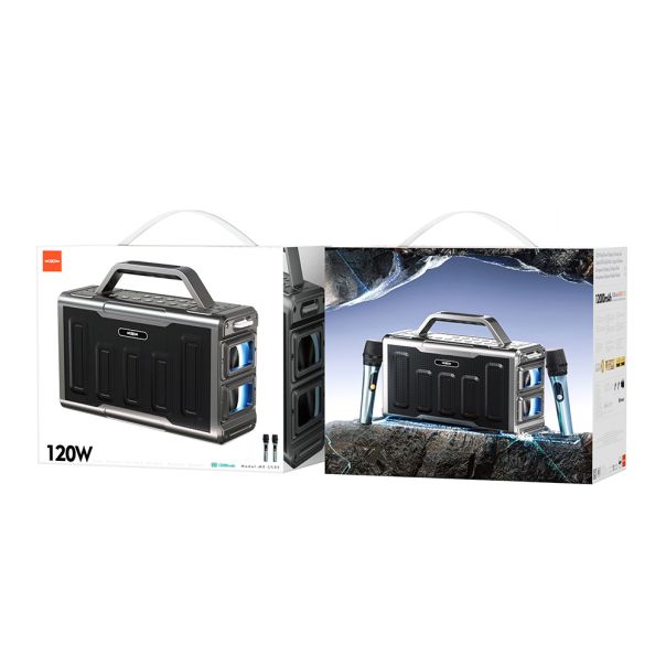 MOXOM Bluetooth zvučnik MX-SK89 sa dva mikrofona, crna - ZV1117