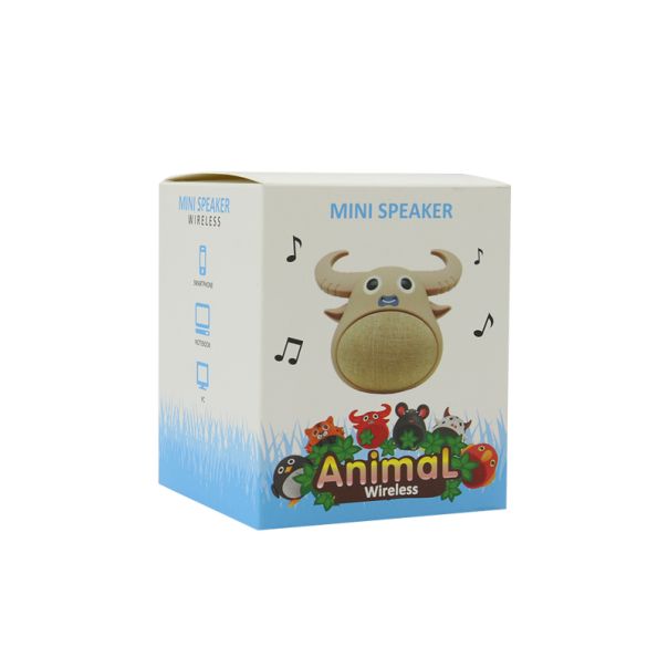 Bežični Bluetooth zvučnik MB-M922 krava, bela - ZV1130