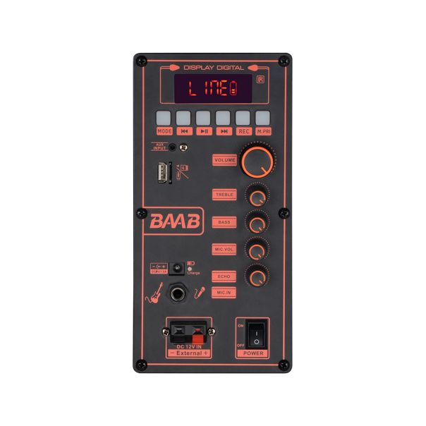 Bežični Bluetooth zvučnik BB-8608 60W, sa dva mikrofona - ZV1141