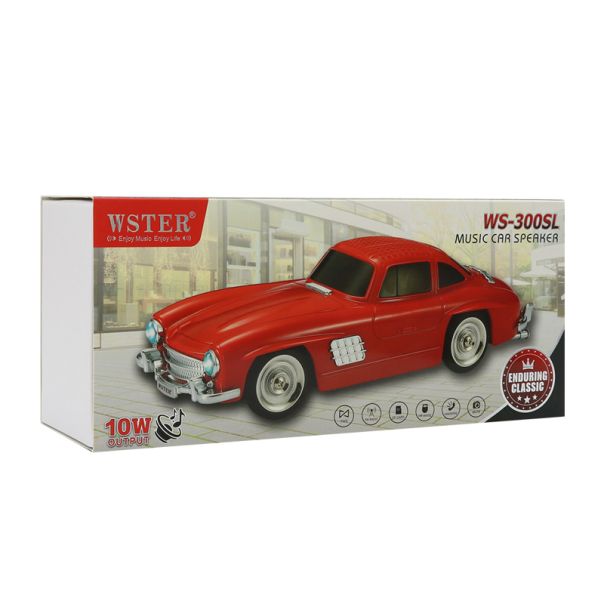 Bežični Bluetooth zvučnik WS-300SL auto, crna - ZV1151